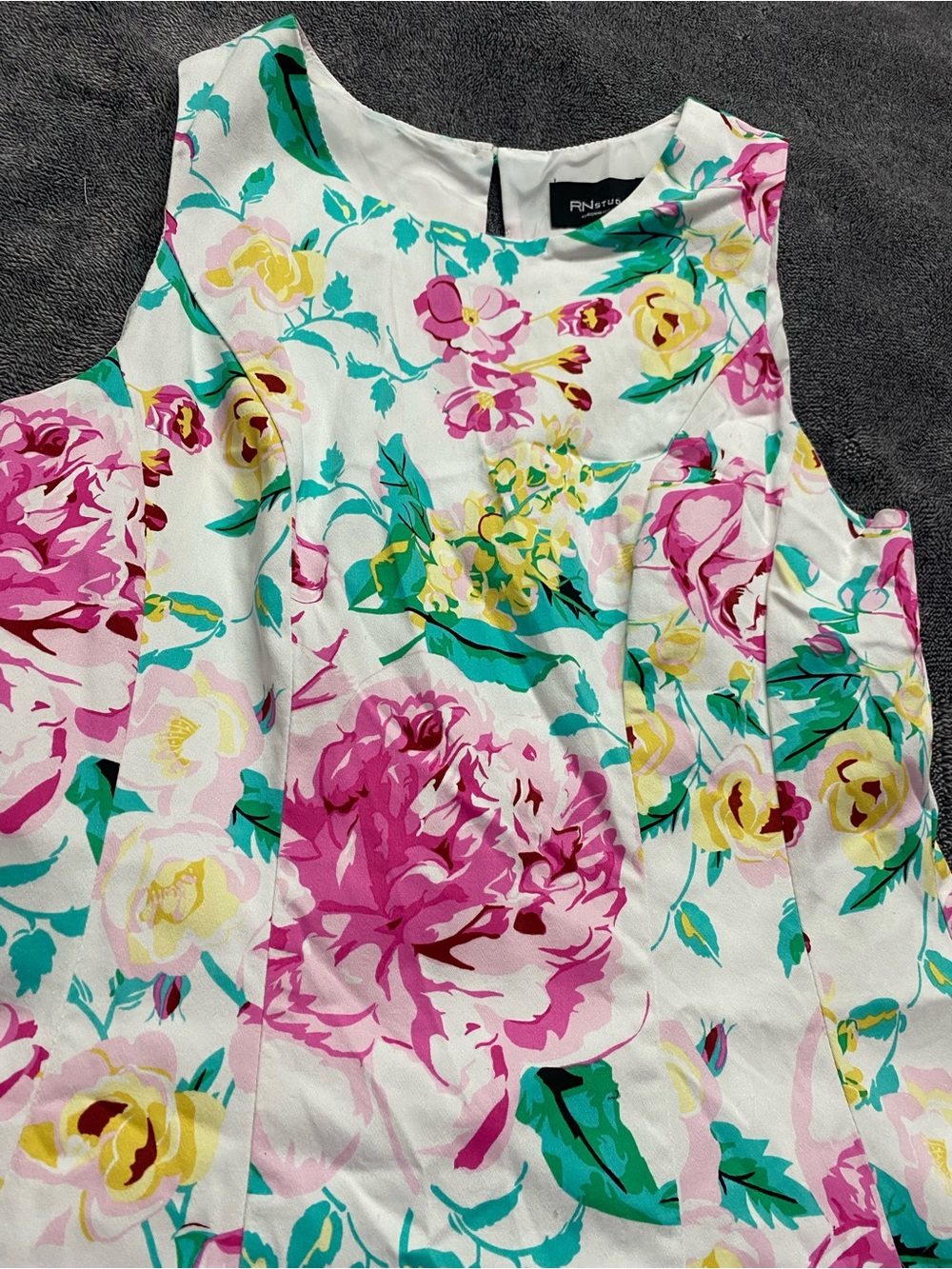 RN Studio Ronni Nicole Floral Dress Sz 6 Fit & Flare Derby Wedding Romantic - Picture 4 of 9